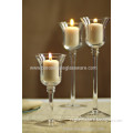 Heat Resistant Borosilicate Glass Candle Holders 